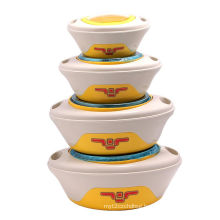 4 PC Food Warmer with Steel Inner